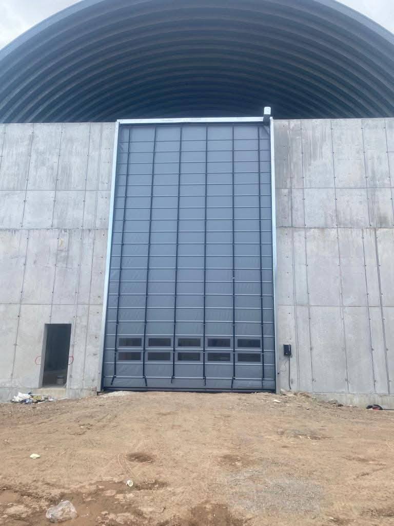 Hızlı Katlanır PVC Branda Kapı